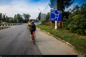 Trasee cu bicicleta MTB XC - Traseu SSP Bucuresti - Calugareni - Daia - Giurgiu - Ruse de Andrei Vocurek