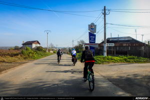 Trasee cu bicicleta MTB XC - Traseu SSP Bucuresti - Calugareni - Mihai Bravu - Comana - Gradistea - 1 Decembrie - Bucuresti de Andrei Vocurek