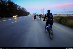 Trasee cu bicicleta MTB XC - Traseu SSP Bucuresti - Calugareni - Mihai Bravu - Comana - Gradistea - 1 Decembrie - Bucuresti de Andrei Vocurek