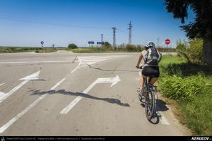 Trasee cu bicicleta MTB XC - Traseu SSP Mangalia - Krapets / Krapec - Vama Veche - Mangalia de Andrei Vocurek