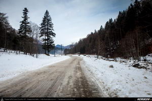Trasee cu bicicleta MTB XC - Traseu MTB Muntii Bucegi: Busteni - Valea Cerbului - Valea Spumoasa - Poiana Tapului - Sinaia (Cascada Valea Spumoasa, Castelul Cantacuzino, Castelul Peles) de Andrei Vocurek