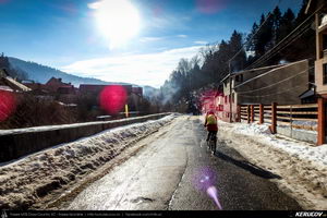 Trasee cu bicicleta MTB XC - Traseu MTB Muntii Bucegi: Busteni - Valea Cerbului - Valea Spumoasa - Poiana Tapului - Sinaia (Cascada Valea Spumoasa, Castelul Cantacuzino, Castelul Peles) de Andrei Vocurek