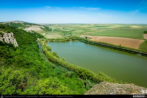 Trasee cu bicicleta MTB XC - Traseu MTB Cheile Dobrogei - Podisul Casimcei: Targusor - Gura Dobrogei - Sacele - Corbu - Navodari - Mamaia (Cheile Dobrogei, Pestera Casian, Pestera Liliecilor, Marea Neagra) de Andrei Vocurek