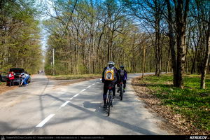 Trasee cu bicicleta MTB XC - Traseu SSP Padurea Snagov - Manastirea Snagov: Bucuresti - Tunari - Saftica - Izvorani - Silistea Snagovului - Gruiu - Moara Vlasiei - Dascalu - Bucuresti de Andrei Vocurek