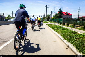Trasee cu bicicleta MTB XC - Traseu SSP Bucuresti - Mihailesti - Iepuresti - Calugareni - 1 Decembrie - Bucuresti de Andrei Vocurek