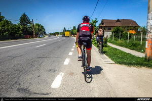 Trasee cu bicicleta MTB XC - Traseu SSP Bucuresti - Mihailesti - Iepuresti - Calugareni - 1 Decembrie - Bucuresti de Andrei Vocurek