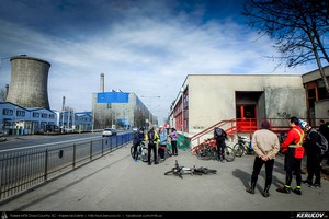 Trasee cu bicicleta MTB XC - Traseu SSP Bucuresti - Valea Dragului - Herasti - Dobreni - Copaceni - Adunatii-Copaceni - Bucuresti (Casa de piatra din Herasti - conacul Udriste Nasturel) de Andrei Vocurek