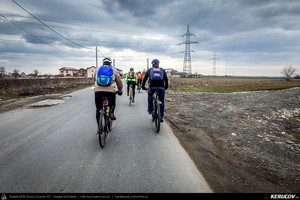 Trasee cu bicicleta MTB XC - Traseu SSP Bucuresti - Valea Dragului - Herasti - Dobreni - Copaceni - Adunatii-Copaceni - Bucuresti (Casa de piatra din Herasti - conacul Udriste Nasturel) de Andrei Vocurek