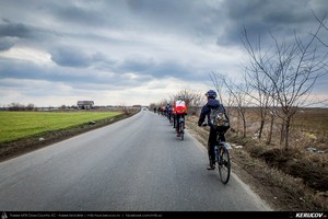 Trasee cu bicicleta MTB XC - Traseu SSP Bucuresti - Valea Dragului - Herasti - Dobreni - Copaceni - Adunatii-Copaceni - Bucuresti (Casa de piatra din Herasti - conacul Udriste Nasturel) de Andrei Vocurek