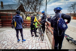 Trasee cu bicicleta MTB XC - Traseu SSP Bucuresti - Valea Dragului - Herasti - Dobreni - Copaceni - Adunatii-Copaceni - Bucuresti (Casa de piatra din Herasti - conacul Udriste Nasturel) de Andrei Vocurek