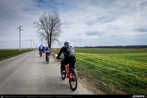 Trasee cu bicicleta MTB XC - Traseu SSP Bucuresti - Valea Dragului - Herasti - Dobreni - Copaceni - Adunatii-Copaceni - Bucuresti (Casa de piatra din Herasti - conacul Udriste Nasturel) de Andrei Vocurek