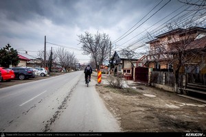 Trasee cu bicicleta MTB XC - Traseu SSP Bucuresti - Valea Dragului - Herasti - Dobreni - Copaceni - Adunatii-Copaceni - Bucuresti (Casa de piatra din Herasti - conacul Udriste Nasturel) de Andrei Vocurek