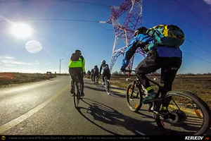 Trasee cu bicicleta MTB XC - Traseu SSP Bucuresti - Gradistea - Falastoaca - Isvoarele - Hotarele - Greaca - Prundu - Adunatii-Copaceni - Bucuresti (Conacul Gorski din Greaca) de Andrei Vocurek