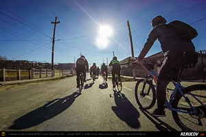 Trasee cu bicicleta MTB XC - Traseu SSP Bucuresti - Gradistea - Falastoaca - Isvoarele - Hotarele - Greaca - Prundu - Adunatii-Copaceni - Bucuresti (Conacul Gorski din Greaca) de Andrei Vocurek