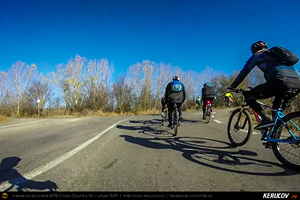 Trasee cu bicicleta MTB XC - Traseu SSP Bucuresti - Gradistea - Falastoaca - Isvoarele - Hotarele - Greaca - Prundu - Adunatii-Copaceni - Bucuresti (Conacul Gorski din Greaca) de Andrei Vocurek