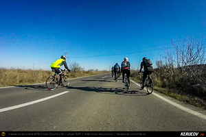 Trasee cu bicicleta MTB XC - Traseu SSP Bucuresti - Gradistea - Falastoaca - Isvoarele - Hotarele - Greaca - Prundu - Adunatii-Copaceni - Bucuresti (Conacul Gorski din Greaca) de Andrei Vocurek