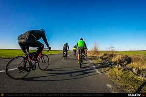 Trasee cu bicicleta MTB XC - Traseu SSP Bucuresti - Gradistea - Falastoaca - Isvoarele - Hotarele - Greaca - Prundu - Adunatii-Copaceni - Bucuresti (Conacul Gorski din Greaca) de Andrei Vocurek