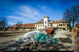 Trasee cu bicicleta MTB XC - Traseu SSP Bucuresti - Chiajna - Bacu - Joita - Cosoba - Trestieni - Cascioarele - Floresti-Stoenesti - Palanca - Tantava - Clinceni - Magurele - Alunisu - Bucuresti: Conacul Druganescu din Floresti-Stoenesti de Andrei Vocurek