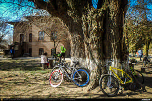 Trasee cu bicicleta MTB XC - Traseu SSP Bucuresti - Chiajna - Bacu - Joita - Cosoba - Trestieni - Cascioarele - Floresti-Stoenesti - Palanca - Tantava - Clinceni - Magurele - Alunisu - Bucuresti: Conacul Druganescu din Floresti-Stoenesti de Andrei Vocurek