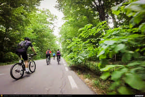 Trasee cu bicicleta MTB XC - Traseu SSP Bucuresti - Tunari - Balotesti - Tancabesti - Ciolpani - Silistea Snagovului - Gruiu - Lipia - Moara Vlasiei - Dascalu - Bucuresti (Padurea Snagov, Lacul Snagov) de Andrei Vocurek
