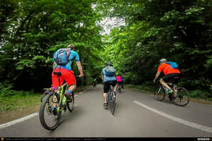 Trasee cu bicicleta MTB XC - Traseu SSP Bucuresti - Tunari - Balotesti - Tancabesti - Ciolpani - Silistea Snagovului - Gruiu - Lipia - Moara Vlasiei - Dascalu - Bucuresti (Padurea Snagov, Lacul Snagov) de Andrei Vocurek