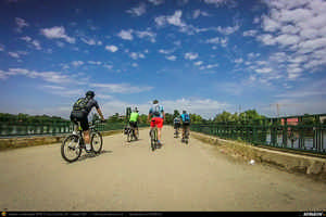 Trasee cu bicicleta MTB XC - Traseu SSP Bucuresti - Tunari - Balotesti - Tancabesti - Ciolpani - Silistea Snagovului - Gruiu - Lipia - Moara Vlasiei - Dascalu - Bucuresti (Padurea Snagov, Lacul Snagov) de Andrei Vocurek
