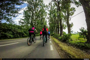 Trasee cu bicicleta MTB XC - Traseu SSP Bucuresti - Tunari - Balotesti - Tancabesti - Ciolpani - Silistea Snagovului - Gruiu - Lipia - Moara Vlasiei - Dascalu - Bucuresti (Padurea Snagov, Lacul Snagov) de Andrei Vocurek
