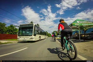 Trasee cu bicicleta MTB XC - Traseu SSP Bucuresti - Tunari - Balotesti - Tancabesti - Ciolpani - Silistea Snagovului - Gruiu - Lipia - Moara Vlasiei - Dascalu - Bucuresti (Padurea Snagov, Lacul Snagov) de Andrei Vocurek