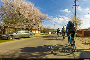 Trasee cu bicicleta MTB XC - Traseu SSP Bucuresti - Chiajna - Joita - Cosoba - Romanesti - Potlogi - Ulmi - Bolintin-Deal - Tantava - Darvari - Clinceni - Magurele - Bucuresti (Palatul Brancovenesc de la Potlogi) de Andrei Vocurek