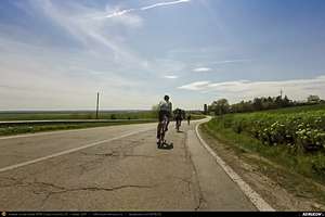 Trasee cu bicicleta MTB XC - Traseu SSP Bucuresti - Berceni - Dobreni - Varasti - Valea Dragului - Herasti - Hotarele - Crivat - Radovanu - Valea Popii - Chirnogi - Oltenita - Ulmeni si retur de Andrei Vocurek