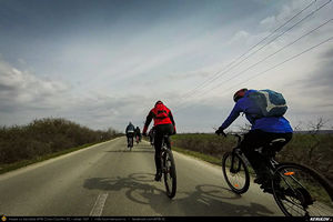 Trasee cu bicicleta MTB XC - Traseu MTB Bucuresti - Calugareni - Branistari - spre Comana - Gradistea - 1 Decembrie - Bucuresti de Andrei Vocurek