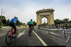 Trasee cu bicicleta MTB XC - Traseu SSP Turul Romaniei 2026 / cursa amatori: King of The Capital - Bucuresti (concurs sosea) de Andrei Vocurek